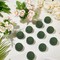 24 Pcs Mini Floral Foam Holder Round Floral Foam with Green Arrangement Wire Arrangement Supplies for Table Wedding Wine Bottle Decor